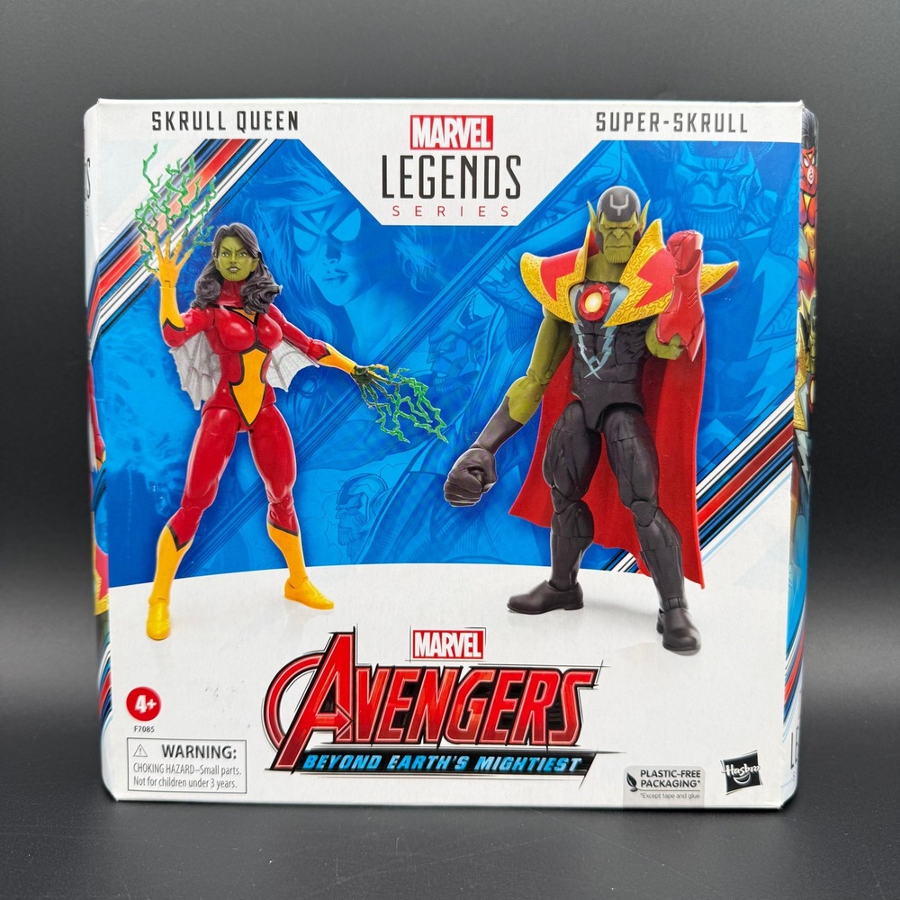 Marvel‎ Legends Skrull Queen and Super-Skrull Avengers 60th Anniversary F7085